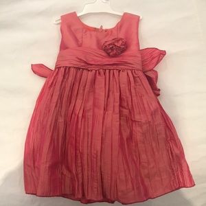 NWT Sweet kids pink shimmer dress sz L/18 mo